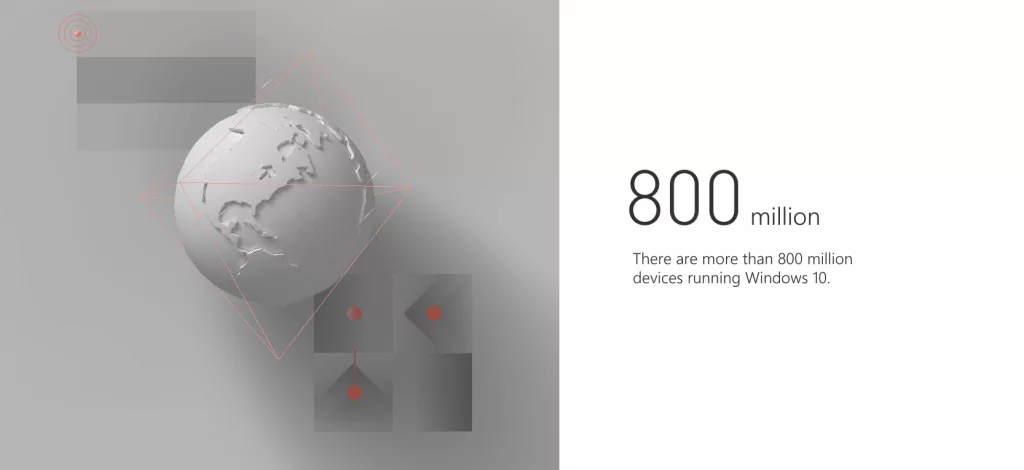 800 millones de Windows 10