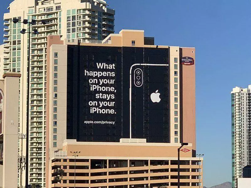 Publicidad de Apple en favor de la privacidad