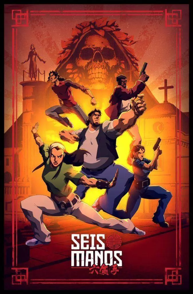Poster de Seis Manos de Netflix