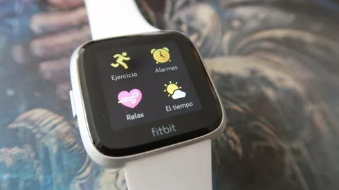 Menu Fitbit Versa