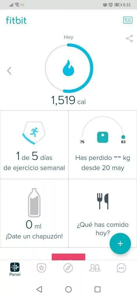 Fitbit-Recordatorio